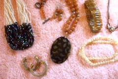 Estate Jewelry Vintage Costume Jewelry Necklaces Bracelets Earrings 12 Pieces