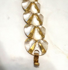 *RARE* STUNNING VINTAGE ESTATE SIGNED JUDY LEE FLORAL 7″ BRACELET!