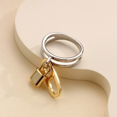 Sally’s Quality 100% Copper Scarf Ring Lock Buckles Brooch For Silk Scarves