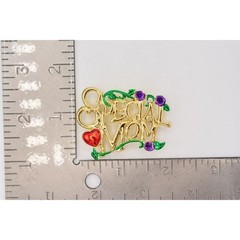 Danecraft Vintage Mom Pin Brooch Special Mother’s Day Enamel NOS 1980s BinA3