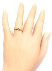 Antique Art Deco Old European Diamond Engagement 18KW Ring Sz 6.75 UK-N EGL USA