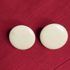 Vintage Earring 4 PAIR Pastel Enamel On Metal Stud Earrings & Butterfly Pendant