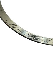 Antique Belais 18K White Gold Wedding Band Ring Size 7.25 Dated 1925
