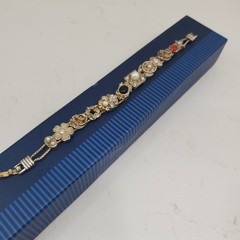 Boxed Victorian Revival Vintage 7″ Charm Bracelet in JTV Gift Box