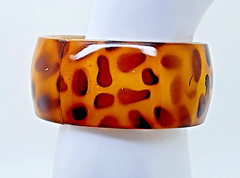 B001 Leopard Animal Print Acrylic Cuff 1.35″ Wide fashion jewelry Bracelets