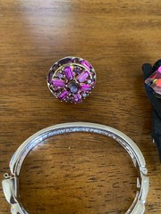 Jewelry Repair Lot 50+ Very Nice Many Signed Missing Rhinestones Resell Harvest