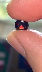 UNIQUE RARE RED BLOOD RUBY GEM OLD FROM BURMA MOGOK