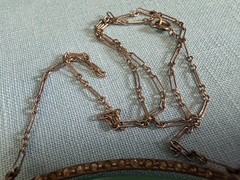 VTG DECO STERLING CHAIN CARVED GREEN ONYX STEPPED LARGE RAISED ELEPHANT PENDANT