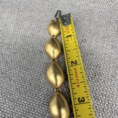 Vintage Necklace Matte Gold Tone Links 16 Inches Classic