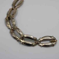 Vintage Monet Art Deco Style Fashion Bracelet – 1970’S – 1990’s