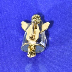Vintage Swarovski Crystal Angel pin brooch retired
