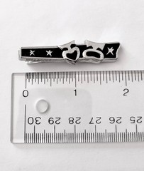 Lot of Vintage Tie Bar Clips Anson Swank Cufflinks Theatre Drama Comedy Tragedy