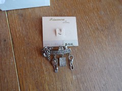 Danecraft Silver Tone/Pewter Primavera by JCPenny Medical Charm Brooch Pin