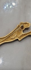 Vintage Jackie Collins Cougar Cheetah Jaguar Cat Brooch Green Rhinestone Eyes