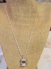vintage sterling silver wishing well with bucket articulated comes with chain