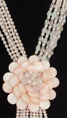 Joan Rivers RETIRED “Starlet Style” Floral Lariat in Pink