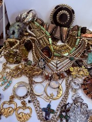 Vintage Estate Costume Jewelry Lot! AVON, MONET and more!