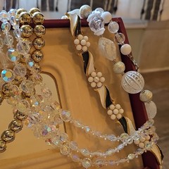 Mostly Vintage Jewlery Lot Some Signed All Wearable Brooches Necklaces Etc