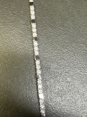 Sterling Silver 925 Cz Stone Tennis Bracelet Marked Korea Docz Jjj Z92