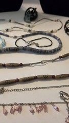 Vintage Retro MCM Beaded 13 Necklace Various Colors 3 Earrings, 3 Bracelets