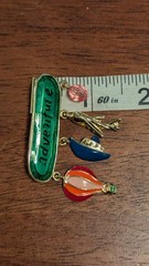 Vintage TC Signed Enamel Adventure Brooch