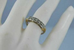 0.70 CT White Round Cut CZ Art Deco Vintage Style Wedding Solid 925 Silver Ring
