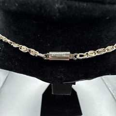 Silver Tone Germany Signed White Green And Gold Pendant Necklace Woman’s Fashion