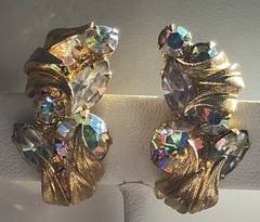Verified Juliana D&E Venus Flame Clear Navettes Earrings Book Piece Page 246