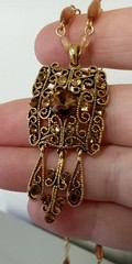 vintage jewelry Velvet Rose Necklace, Goth, Brooch, Earrings. Unique/Rare
