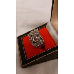 Ring Ross-Simons Vintage Tied Knot Band Sterling Silver 925 Size 9