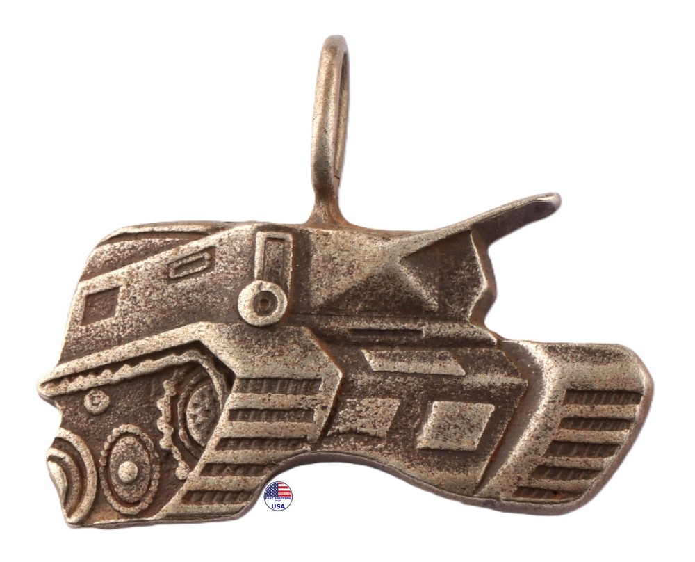 Tank 800 silver Tankman’s badge Armored force Pendant Panzer Military Army force