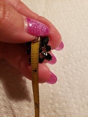 Vintage Weiss Silver-tone Screwback Earrings With Black Sets
