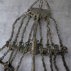 Vintage Sailing Ship Necklace Silver Tone Nautical Pendant 60s 70s