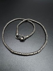 Vintage Byzantine Chain Necklace, Gothic Unisex Chain, Medieval Link Necklace