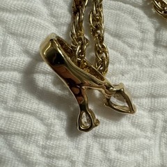 Antique Designer Stunning Zircon Pendant 32 In Stunning Rope Chain So Classy!