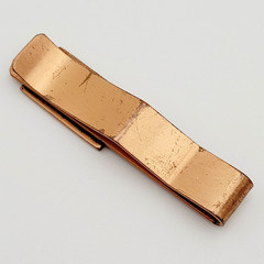 Thunderbird Southwestern Art Native American Symbol Copper Tie Bar Clip Clasp