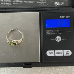 Heidelberg Germany 835 Silver Ring US Size 6 Worn GnuFashion