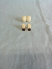 UNISEX Vintage Assorted MONET CLIP ON Earrings With PUSH BACK Earring LOT