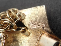 Vintage VENDOME GOLDTONE 3 STRAND CASCADE NECKLACE IS GLAMOROUS!