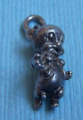 Vintage 40’s Porky Pig Warner Brothers cartoon sterling charm