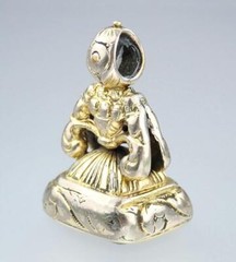 Superb Antique Georgian Gold Fill Chalcedony Griffin Sword Intaglio Seal Pendant
