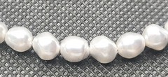 Vintage Pearl Imitation Necklace 22in.