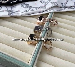Sallys Quality 100% Copper Scarf Ring Mini Bag Buckles Brooch For Silk Scarves