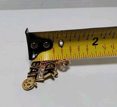 Lovely Trick or Treat Pumpkin Jack-O-Lantern Rhinestones Brooch Vintage 1980’s