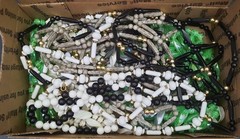 Vintage Junk Jewelry Lot Craft Harvest Repair Rhinestones And Wearable D2