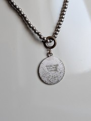 Vintage Hermès Paris “Sellier” Round Charm / Pendant