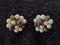 1950’s-1960’s Clip-On Earrings MCM Vintage