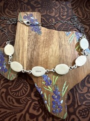 Vintage turquoise choker necklace