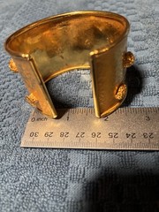 dominique aurientis cuff gold bracelet