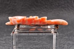 Vintage pink coral OBIDOME “Cherry blossom” Certificate, (56mm (2.20in) 59.0ct).